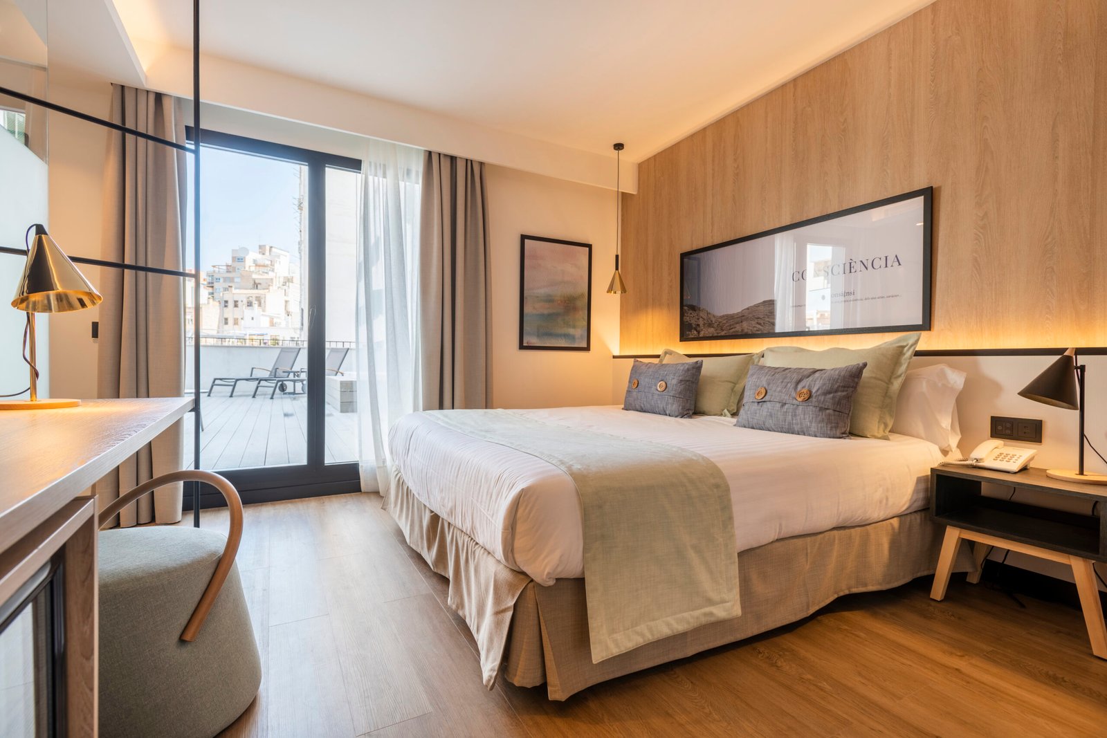 Iluminación en zonas comunes de hoteles